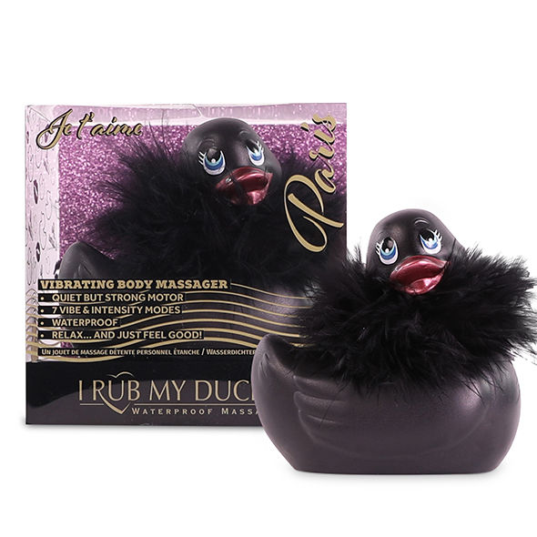 BIG TEASE TOYS - SFORGO LA MIA DUCKIE 2.0  PARIS (NERO)