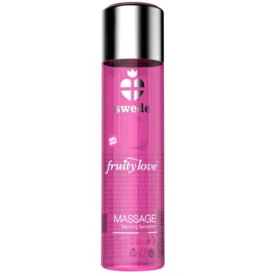 SWEDE - FRUITY LOVE OLIO DA MASSAGGIO EFFETTO RISCALDANTE POMPELMO ROSA CON MANGO 60 ML