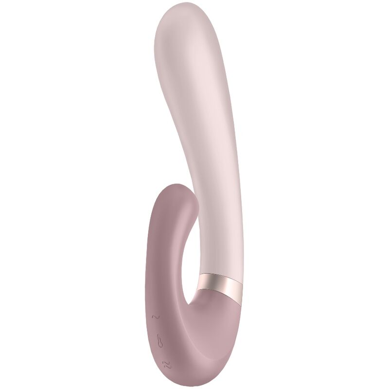 SATISFYER HEAT WAVE VIBRATOR APP - PINK