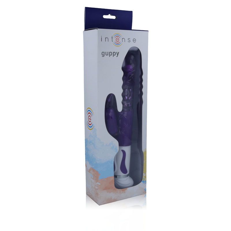 INTENSE - VIBRATORE ROTANTE GUPPY LILLA